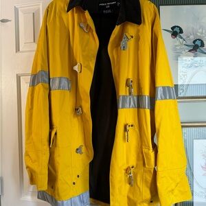Vintage Ralph Lauren Firemen Rain Coat